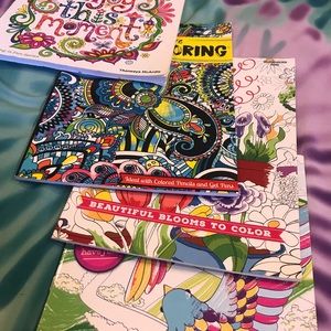 Adult friendly coloring book bundle💕